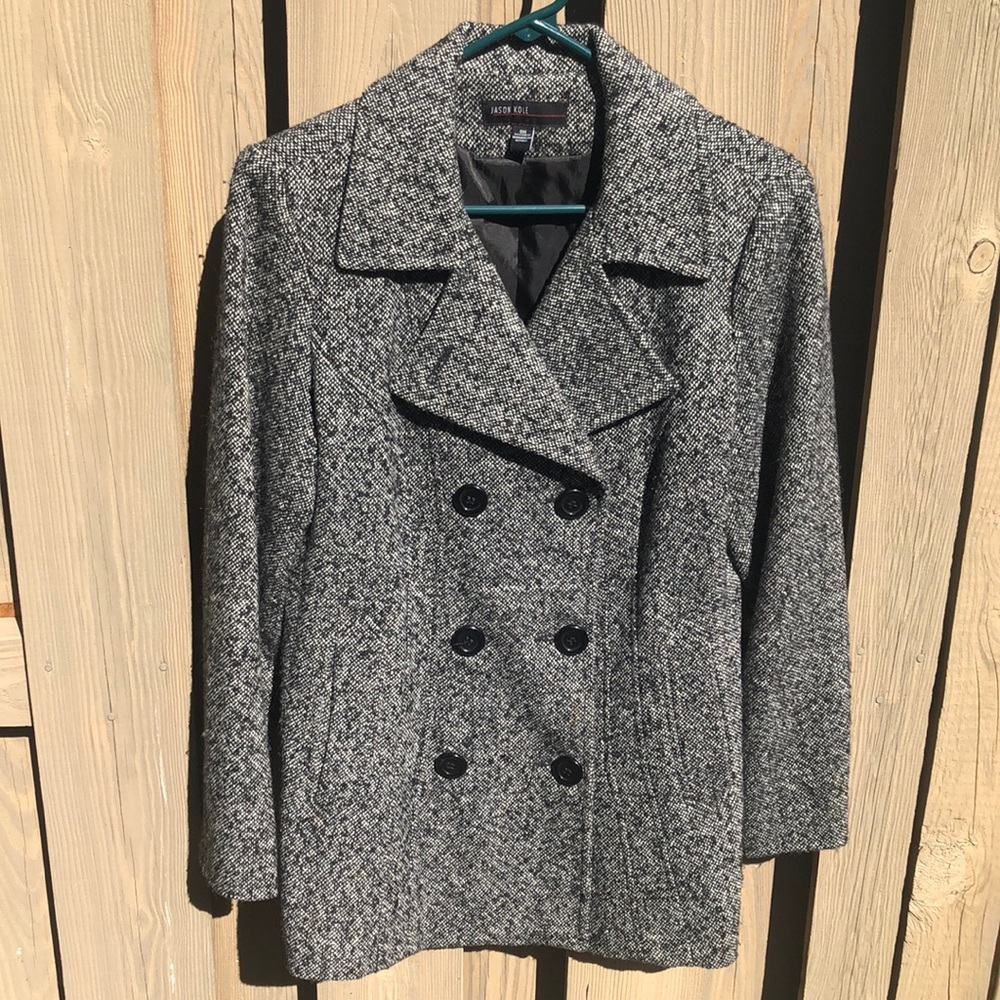 Jason Kole woman’s cut peacoat